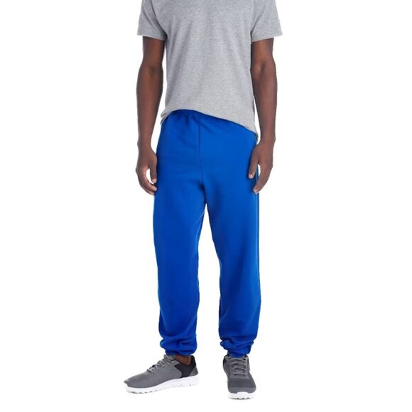 Jerzees 973 - Unisex NuBlend Fleece Sweatpants - Royal Blue color S NEW SEALED - Picture 1 of 5